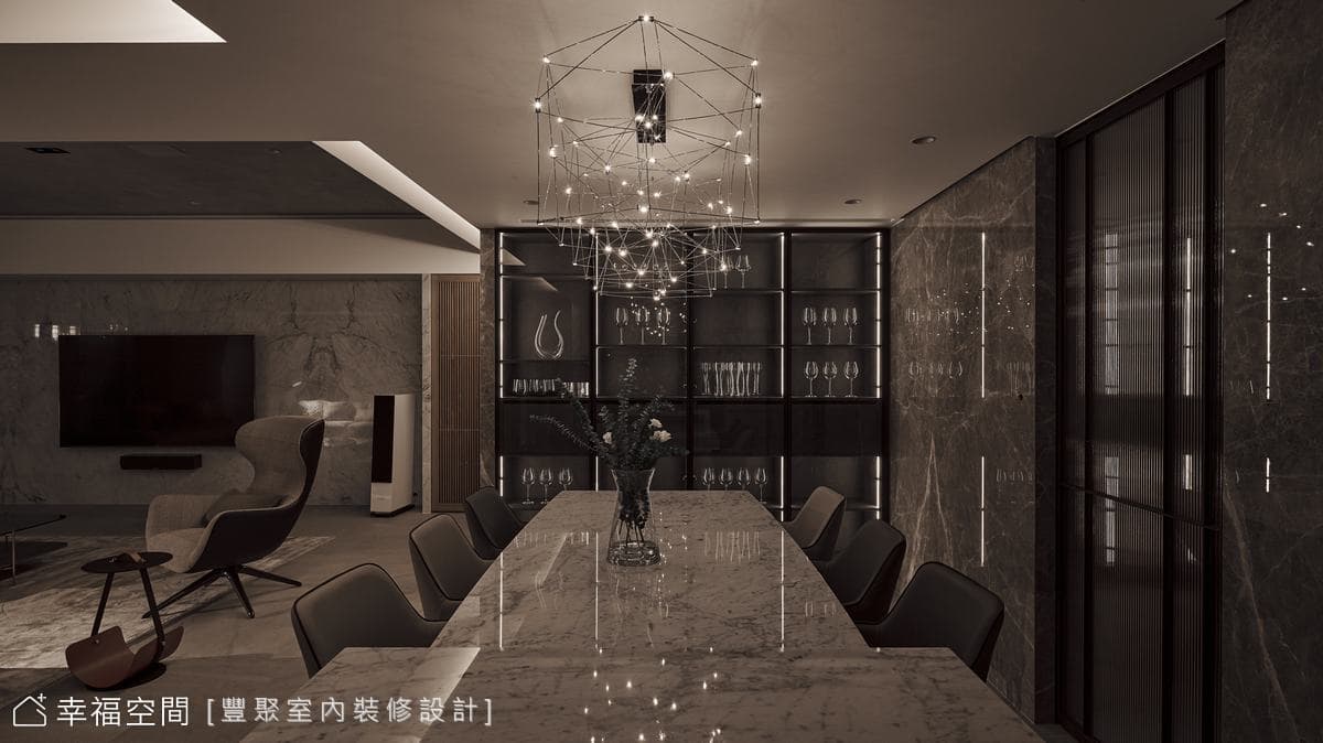 轉動鑰匙打開家的期待 雙設計師詮釋景觀新豪奢│現代風│60坪