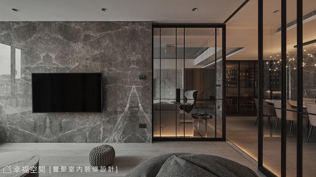 轉動鑰匙打開家的期待 雙設計師詮釋景觀新豪奢│現代風│60坪