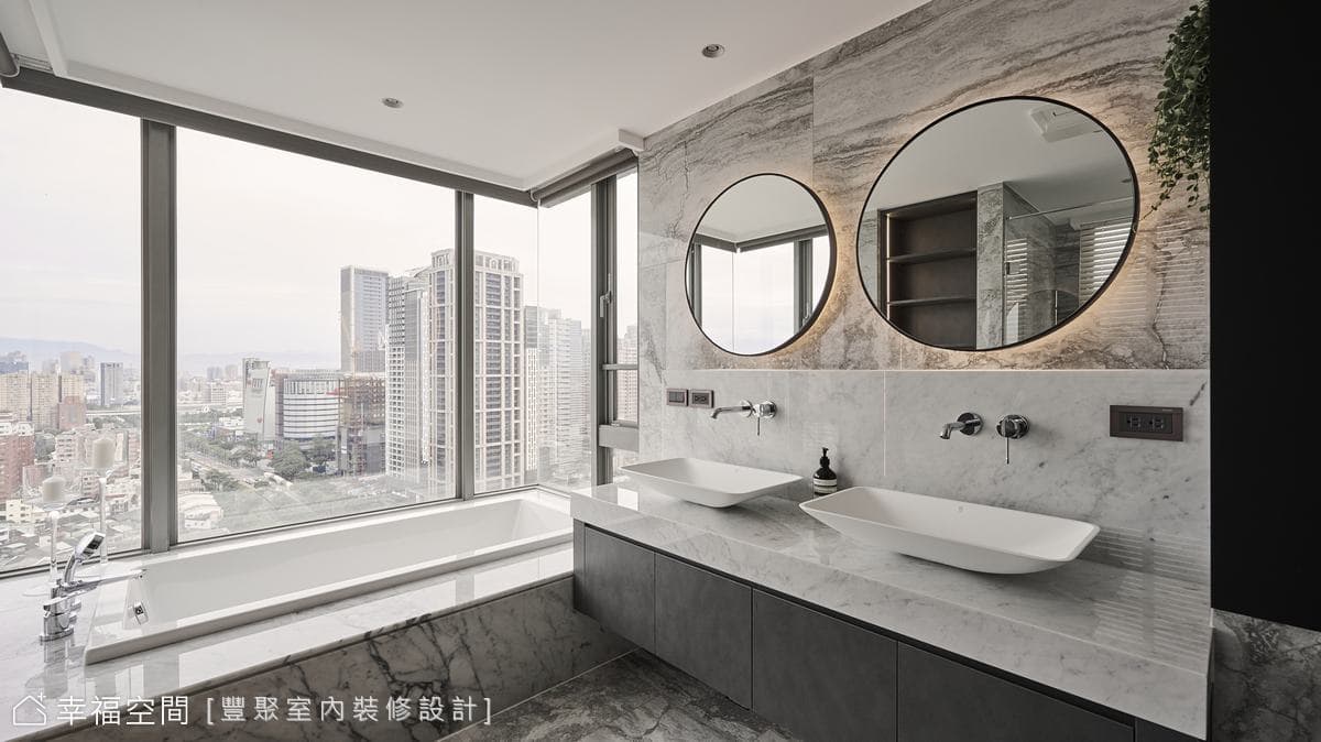 轉動鑰匙打開家的期待 雙設計師詮釋景觀新豪奢│現代風│60坪