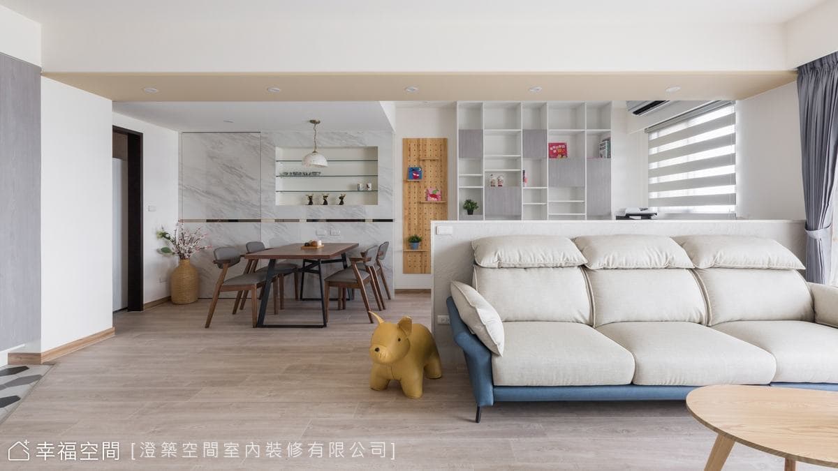 NO20022｜瑩白｜3房2廳｜現代北歐風｜50坪
