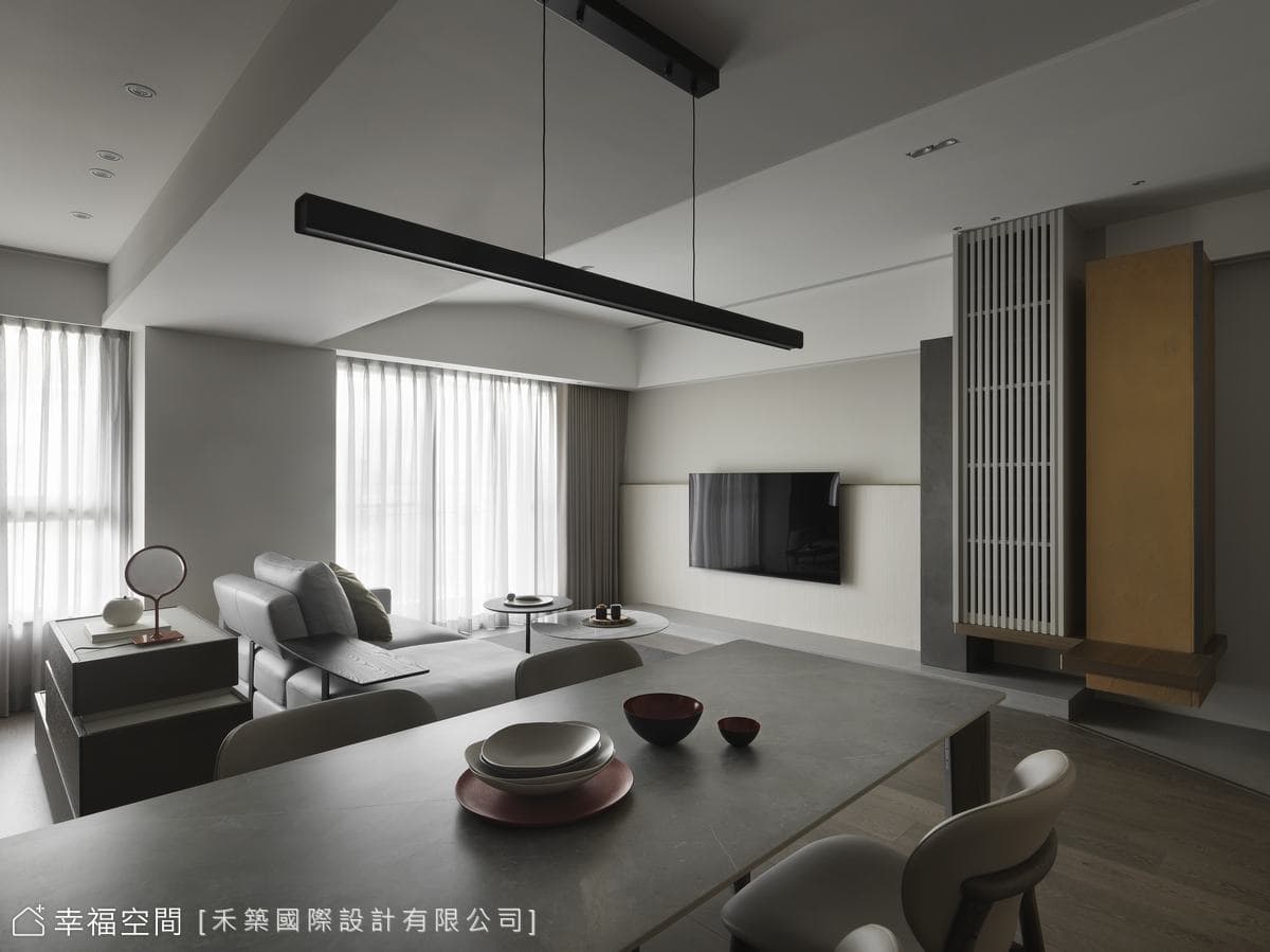 溫婉恬淡 悠悠隱市｜現代風｜30坪