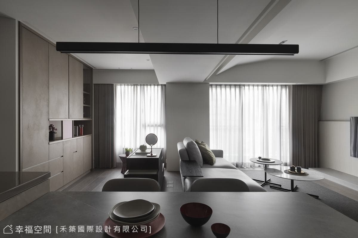 溫婉恬淡 悠悠隱市｜現代風｜30坪