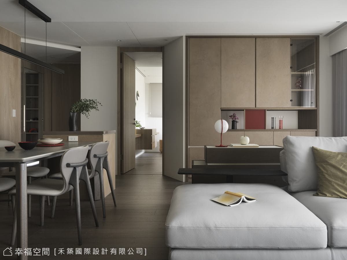 溫婉恬淡 悠悠隱市｜現代風｜30坪