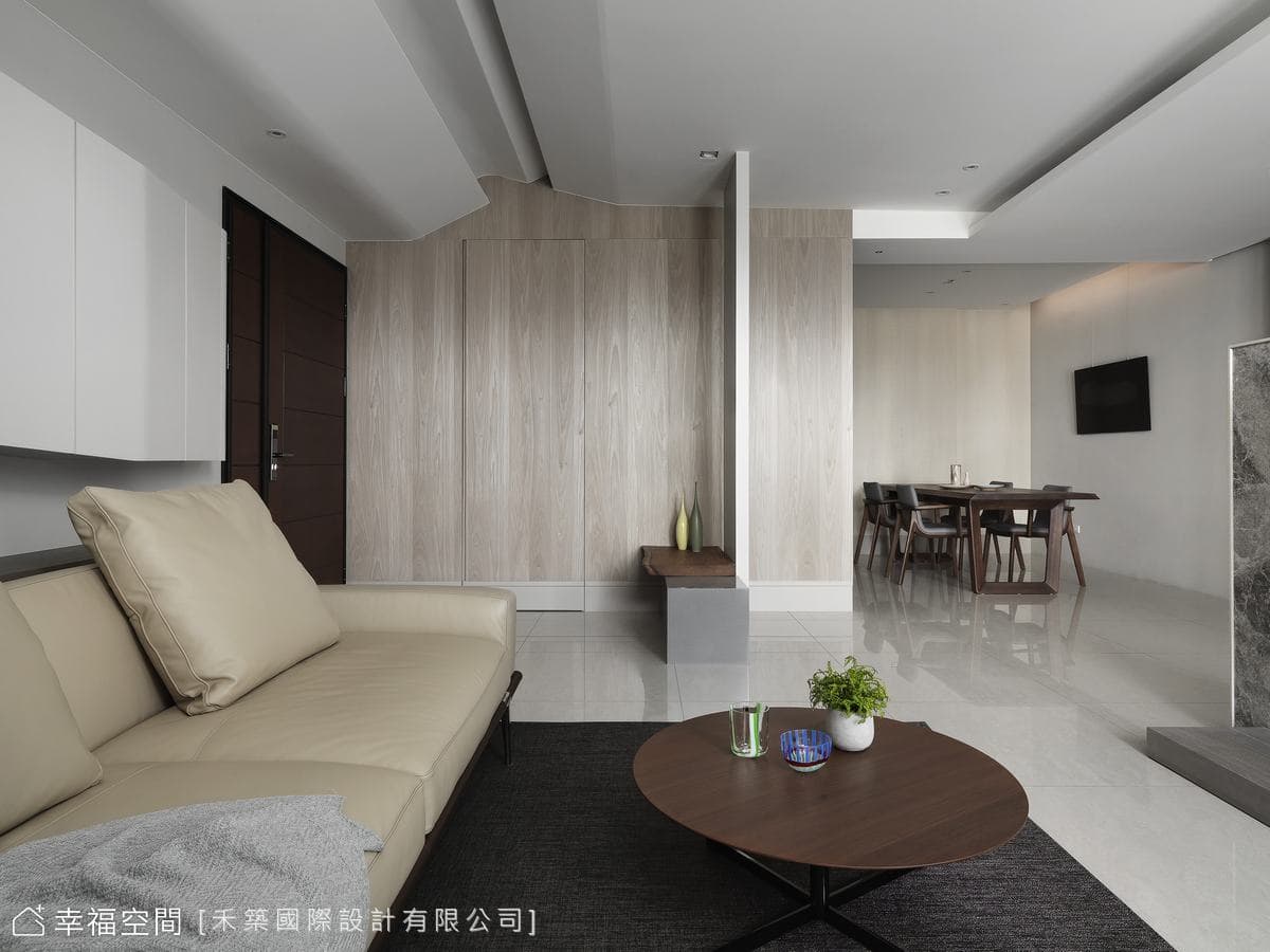 盛裝向晚暮色 圍塑恬適謐境｜現代風｜34坪