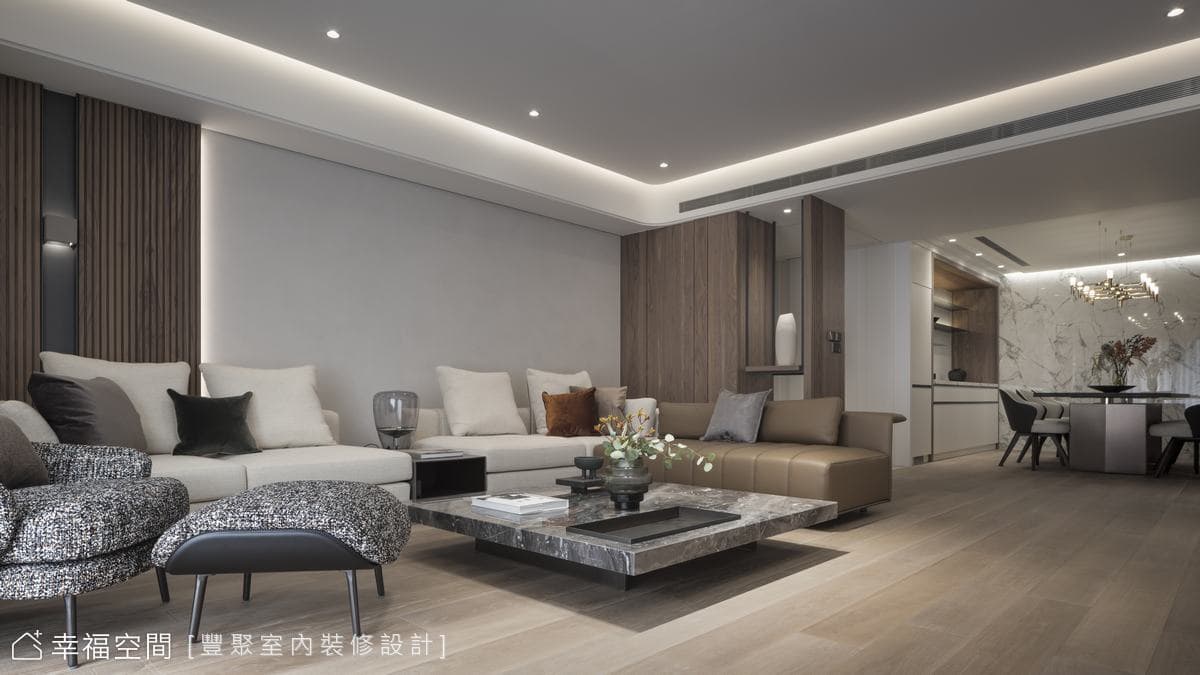 溫煦木質構築敞亮現代宅│46坪