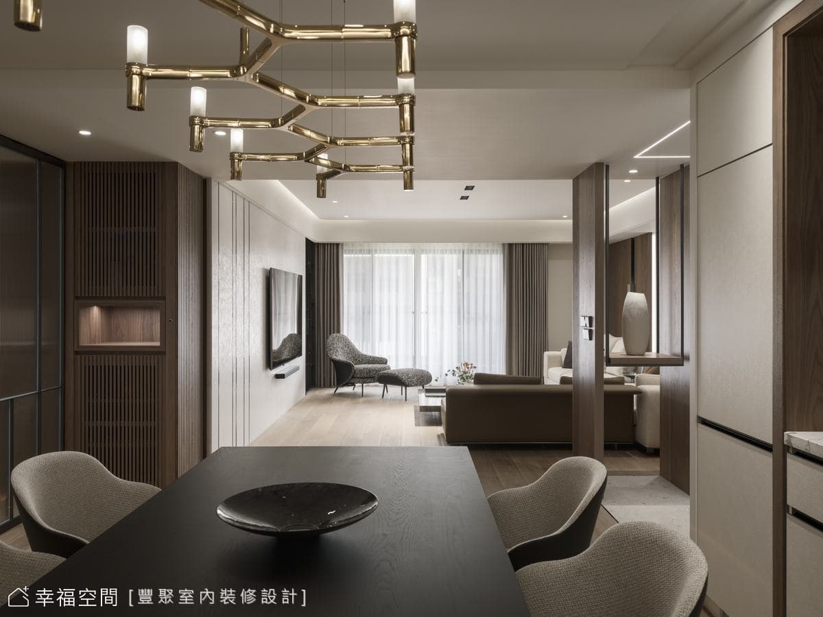 溫煦木質構築敞亮現代宅│46坪