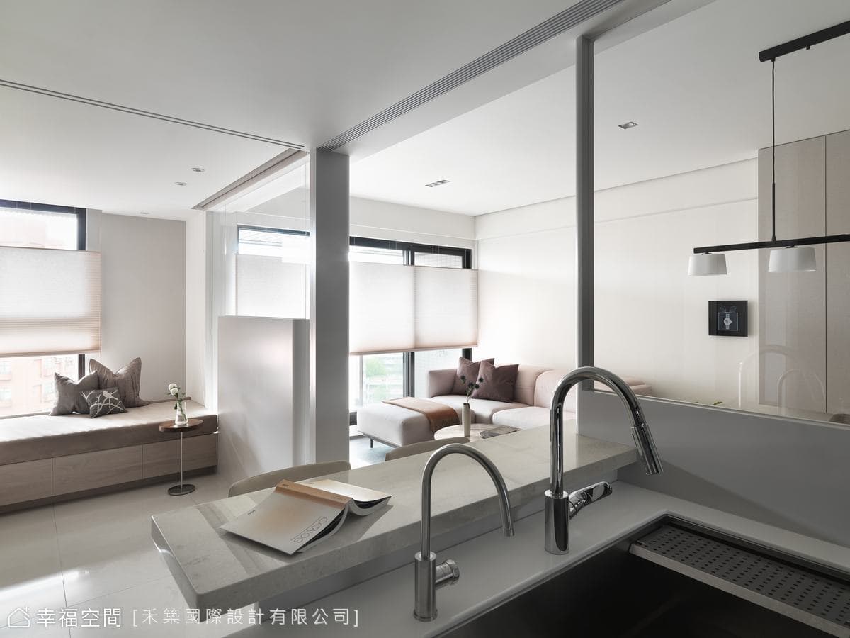 沐光質寓 滋養柔韌生命樹｜現代風｜22坪
