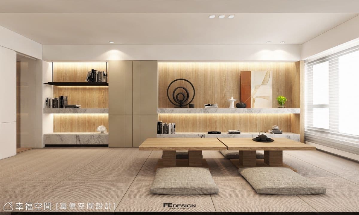 構築生活的從容餘裕和日常雋語│現代風│88坪