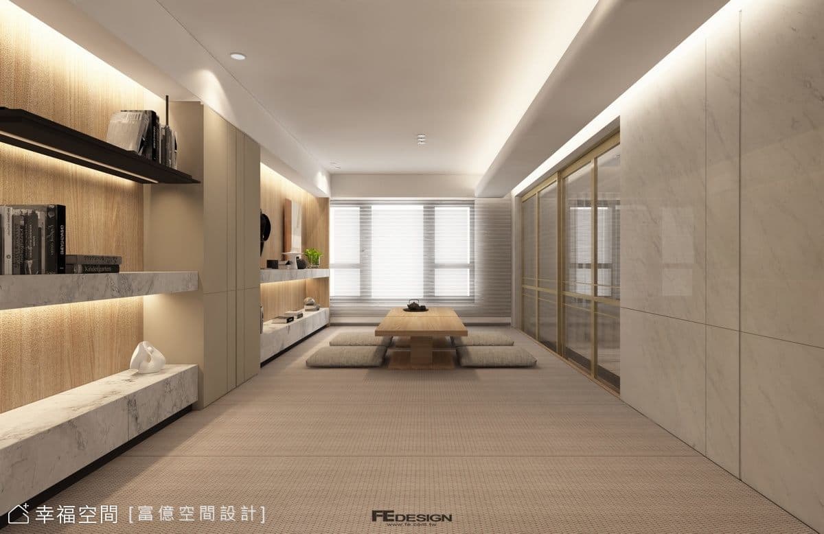 構築生活的從容餘裕和日常雋語│現代風│88坪