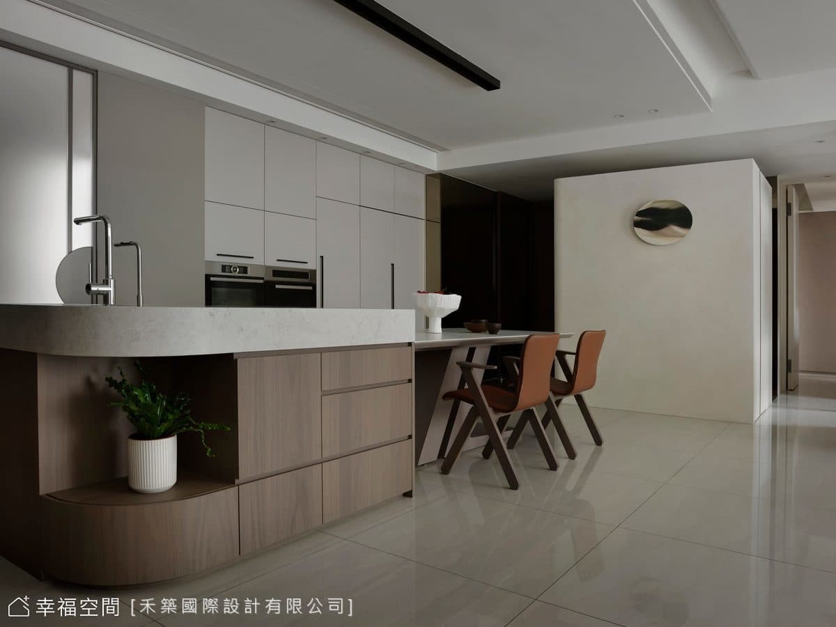 突破傳統島型時尚設計 圓滿退休生活│現代風|37坪