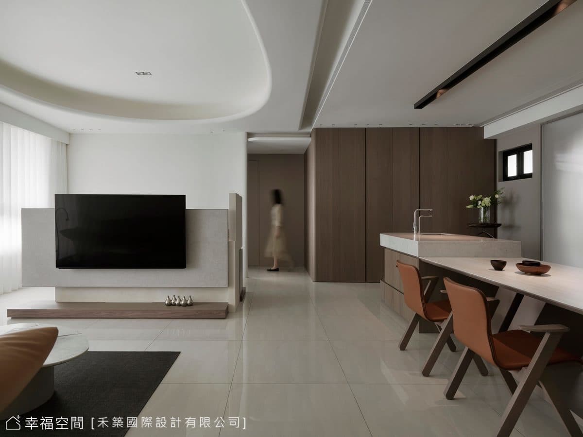 突破傳統島型時尚設計 圓滿退休生活│現代風|37坪