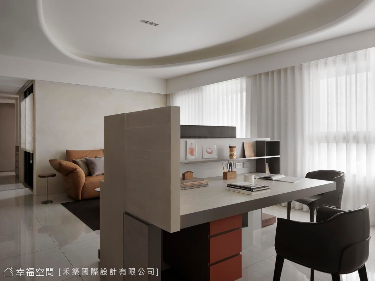 突破傳統島型時尚設計 圓滿退休生活│現代風|37坪