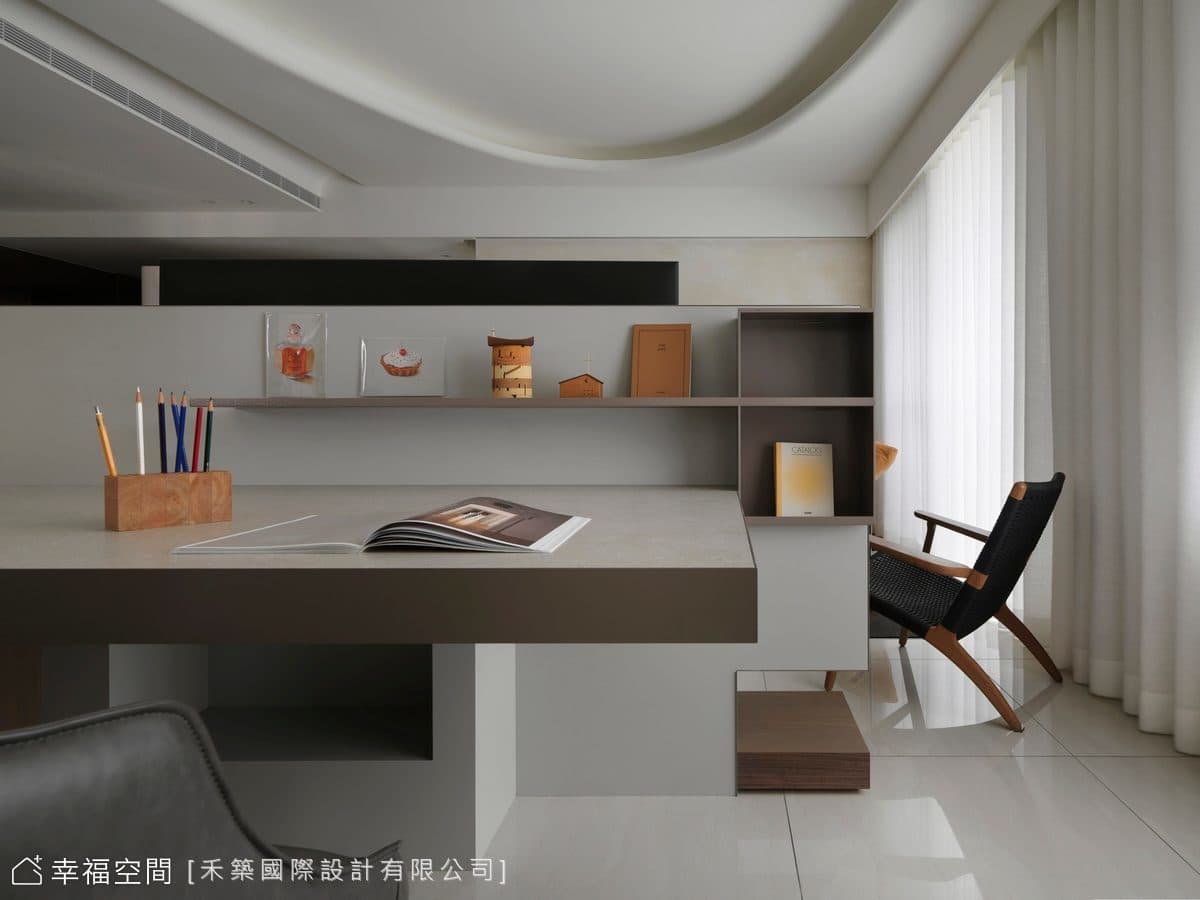 突破傳統島型時尚設計 圓滿退休生活│現代風|37坪