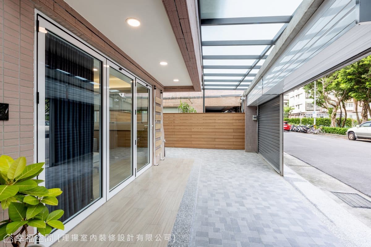 重整26年中古屋一樓格局 變身明亮舒心機能宅|現代風|63坪