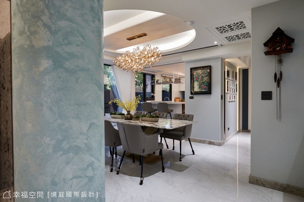 家族企業挑高住辦 美宅隱藏好運密碼|現代風