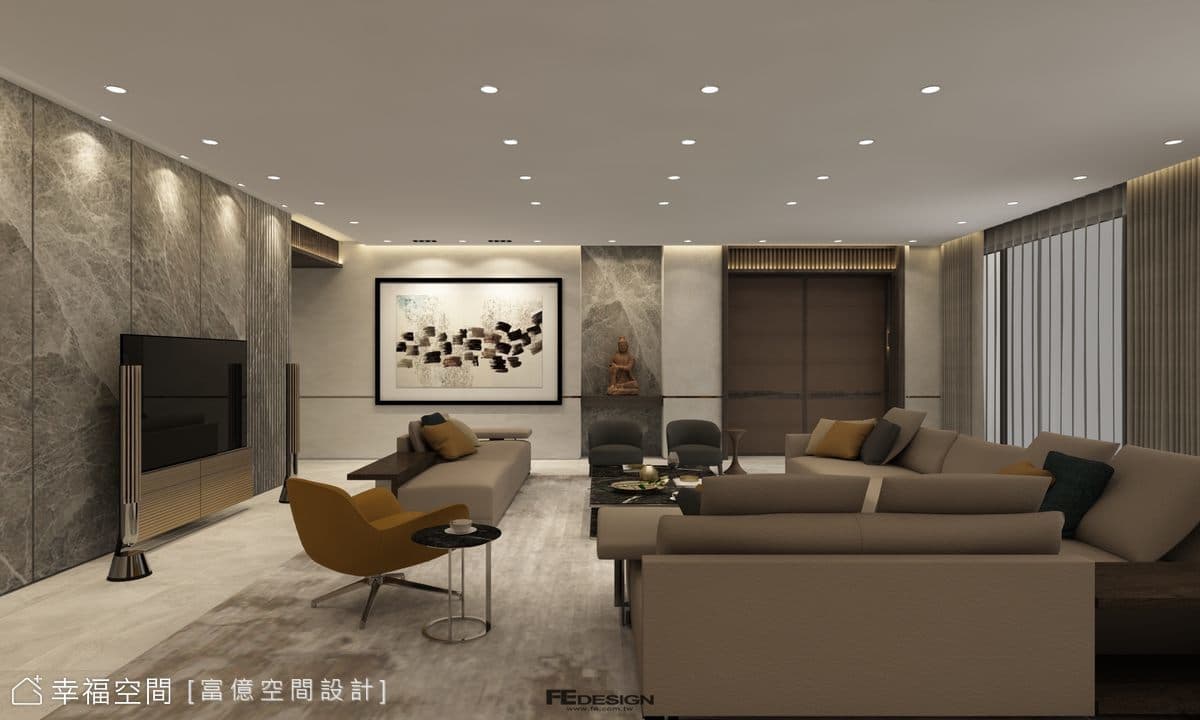 起家厝自地自建豐潤日影 挹注簡約雅緻家景 │現代風│400坪