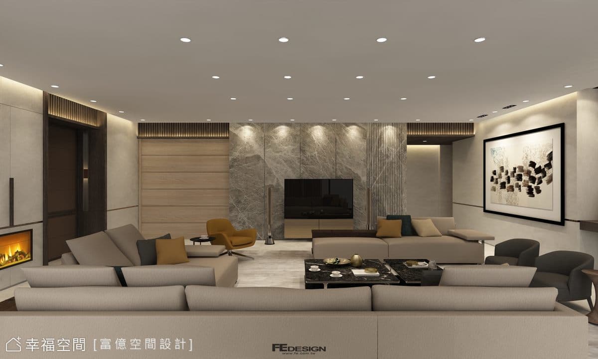 起家厝自地自建豐潤日影 挹注簡約雅緻家景 │現代風│400坪