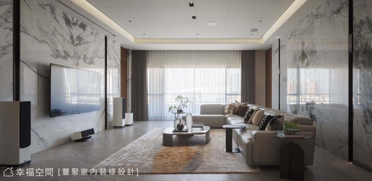 百坪自建挑高宅 訂製輕奢人文質感│現代風│101坪