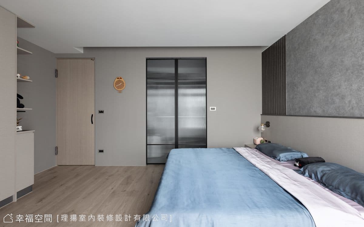 簡約紳灰引景入室 砌築寫意寓所│現代風│27坪