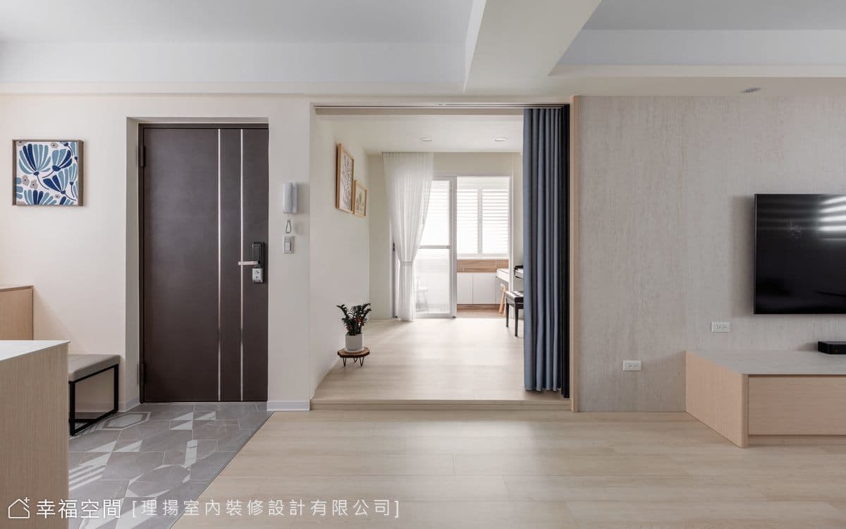 舒展40年老宅尺度 擘劃溫馨退休宅|日式簡約風