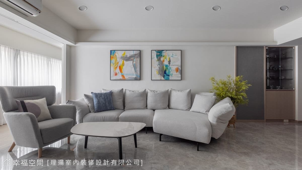 40年老宅變身 伴柔光敘寫簡約雅居生活│45坪