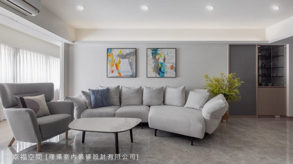 40年老宅變身 伴柔光敘寫簡約雅居生活│45坪