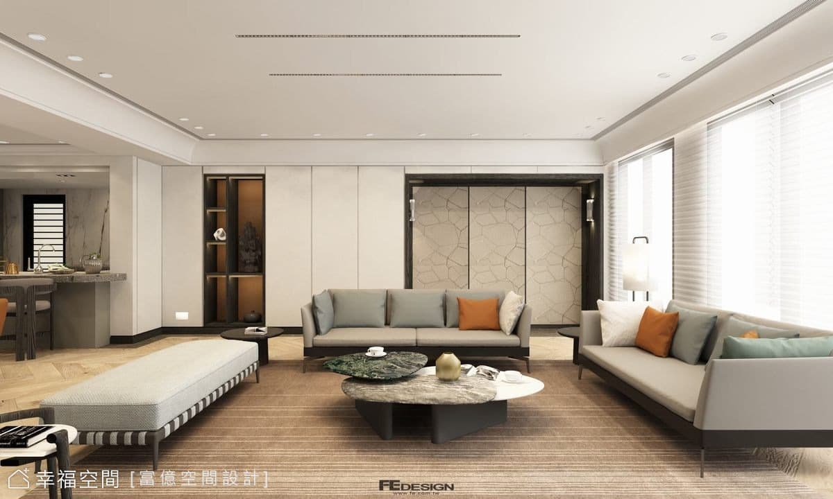 新古典溫雅質韻舒新居│72坪
