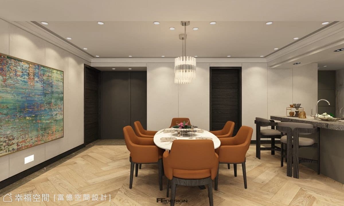 新古典溫雅質韻舒新居│72坪