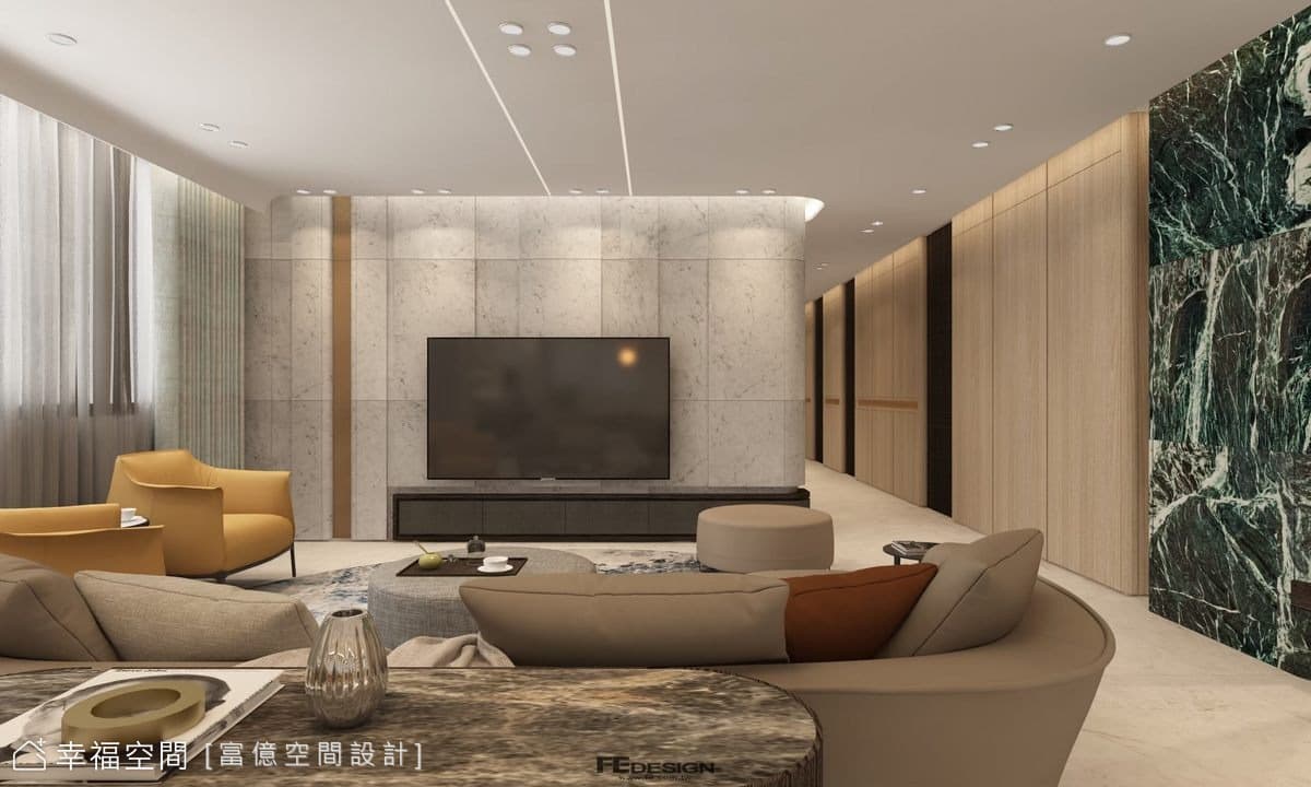 金碧熒煌 百坪御邸｜現代風｜109坪