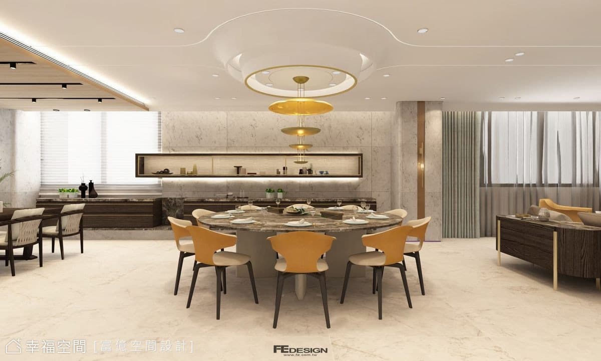 金碧熒煌 百坪御邸｜現代風｜109坪