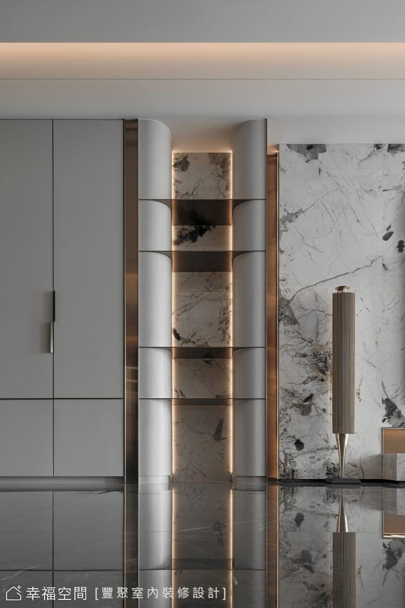 Marble Gallery 浮光奢石│奢華風│55坪