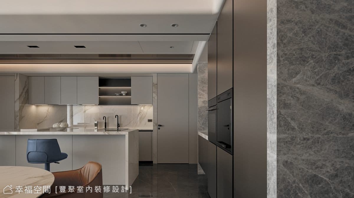 Marble Gallery 浮光奢石│奢華風│55坪