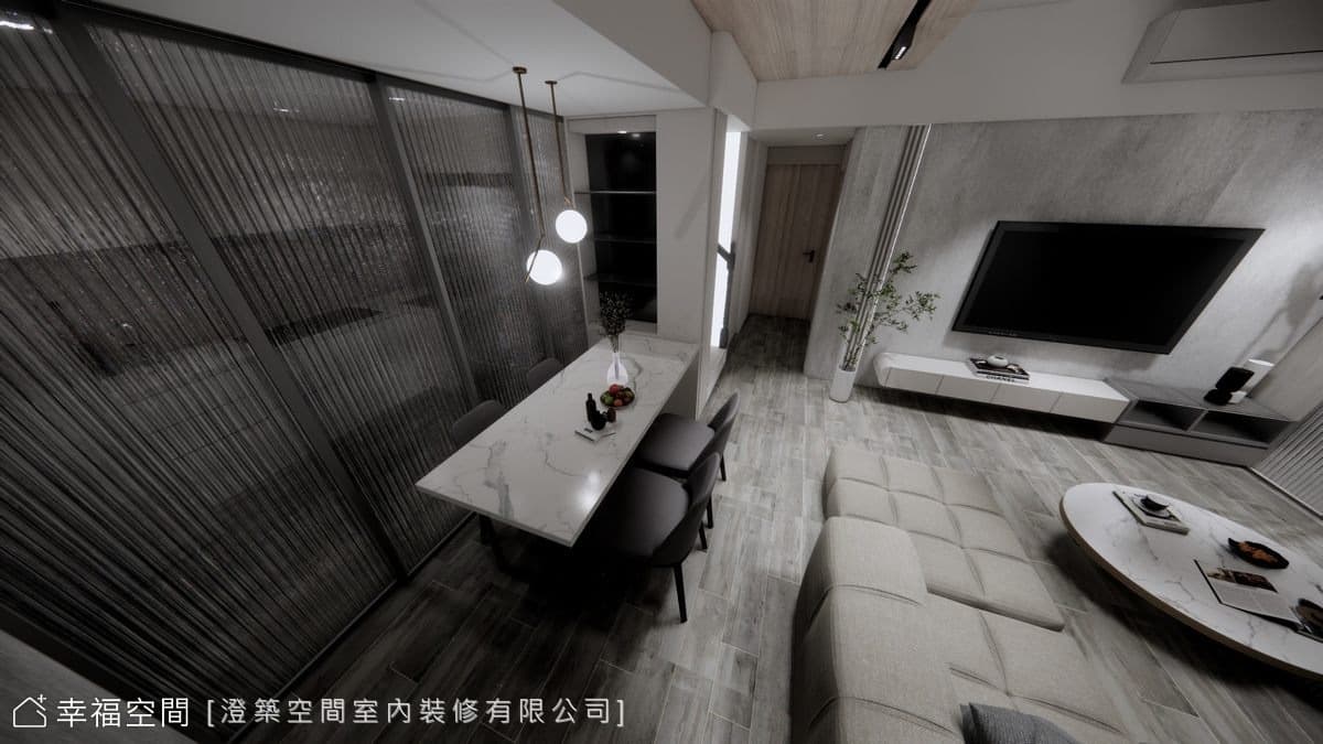 灰階低語質感宅│現代風│43坪