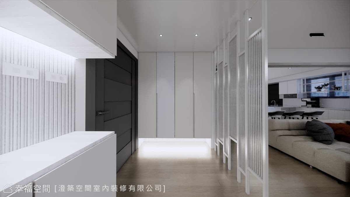 洋溢明亮氛圍 走進清新舒適現代北歐宅 │35坪