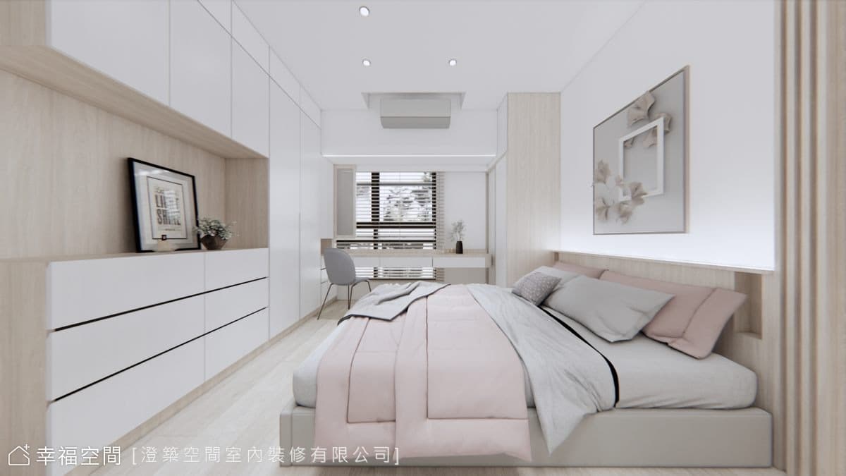 洋溢明亮氛圍 走進清新舒適現代北歐宅 │35坪