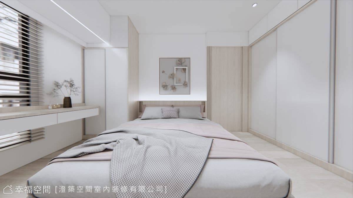 洋溢明亮氛圍 走進清新舒適現代北歐宅 │35坪