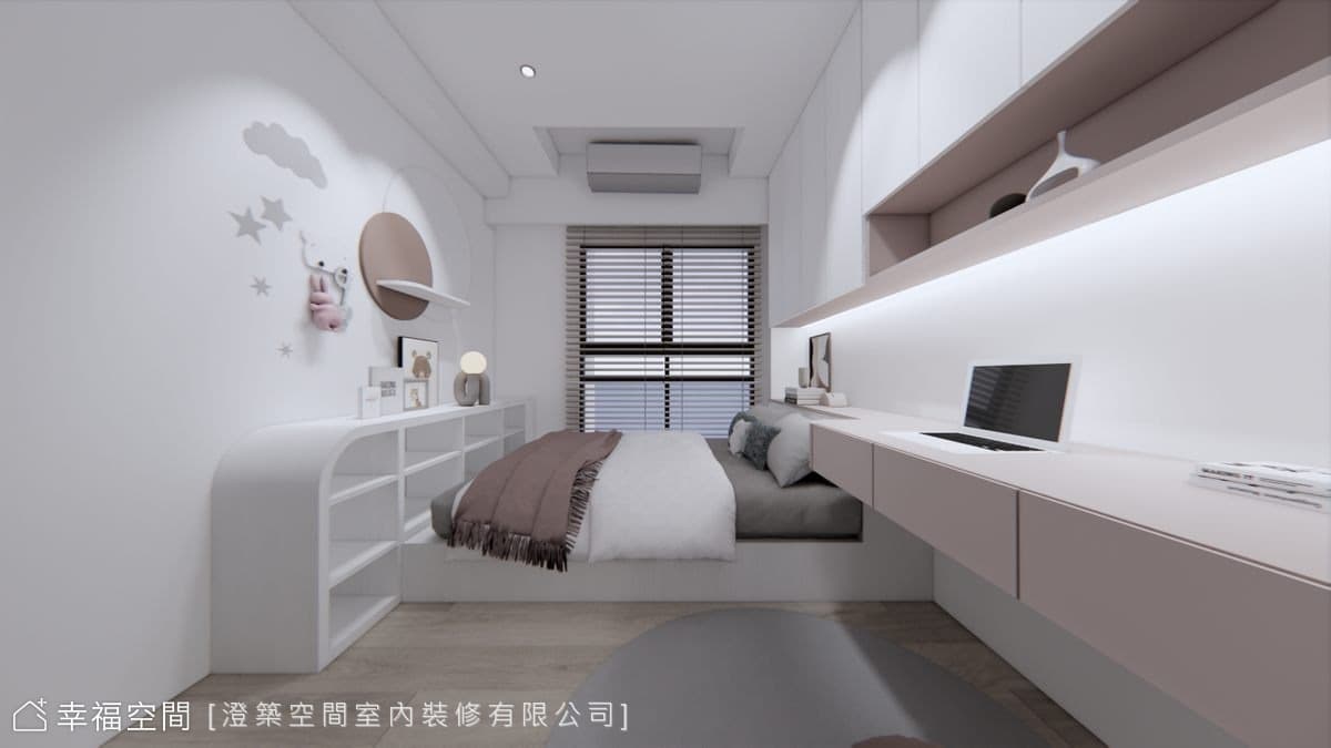 洋溢明亮氛圍 走進清新舒適現代北歐宅 │35坪