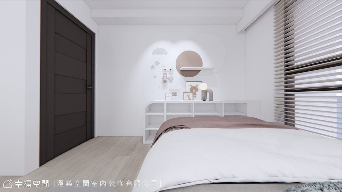 洋溢明亮氛圍 走進清新舒適現代北歐宅 │35坪