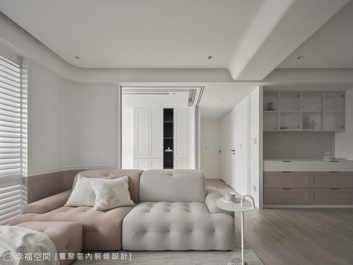 A soft landing 微粉降落｜美式風｜26坪