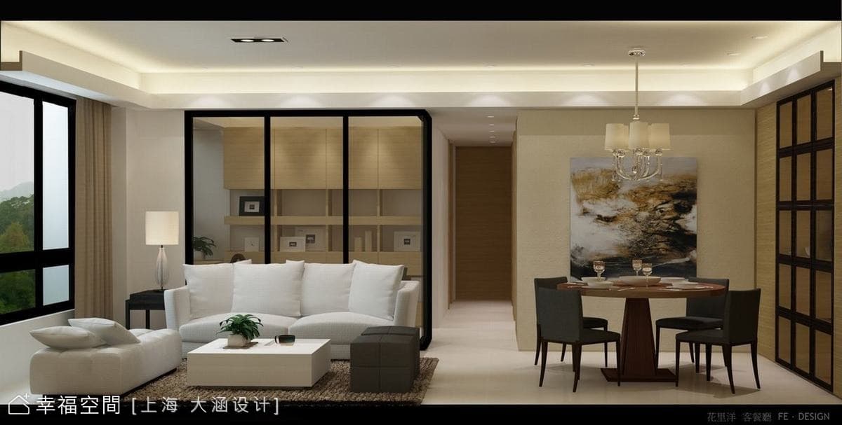 坐擁簡約天地裡的瑰麗美景