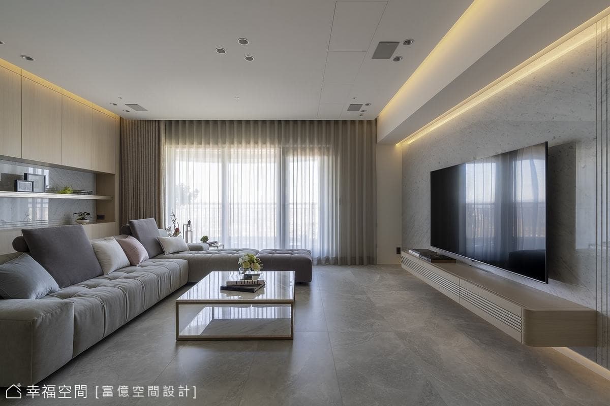 揉合溫潤木質與海洋意象 圍塑現代質感新婚宅