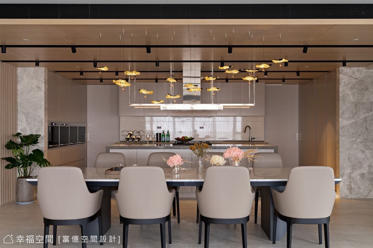 百坪豪宅 家與招待會所的優雅氣度│現代風│115坪
