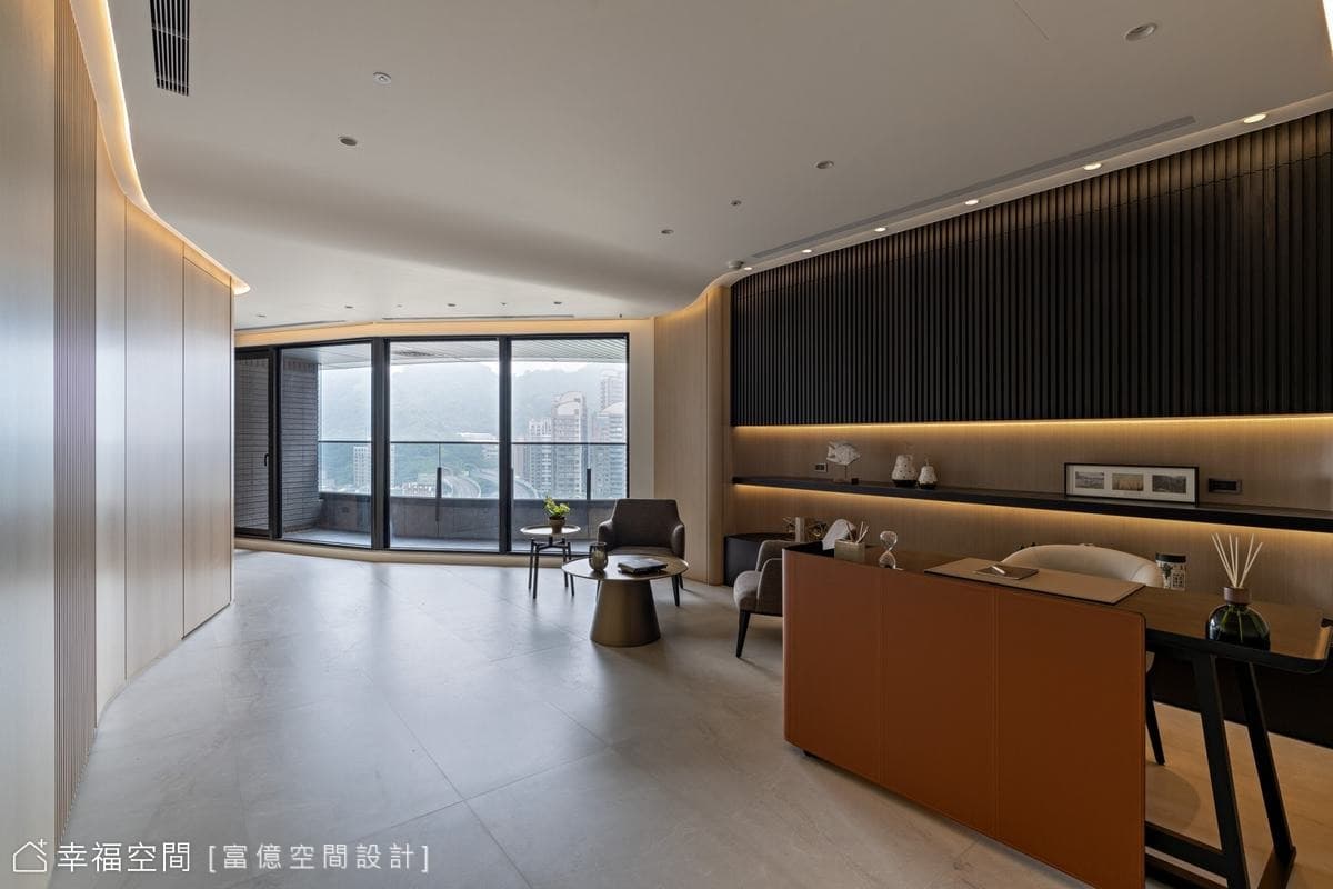 百坪豪宅 家與招待會所的優雅氣度│現代風│115坪