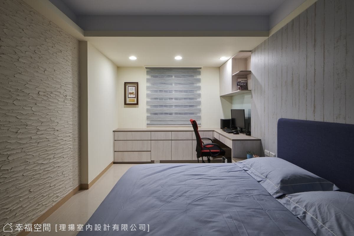 輕工業風格男孩房
